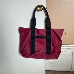 Rebecca Minkoff North South maroon tote
